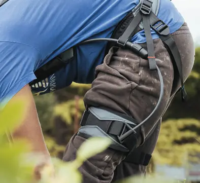 Close-up on the spring of the Hapo BACK